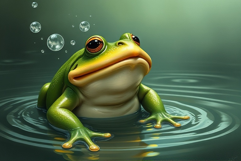 THE FROG AND THE OX